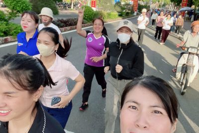 Hưởng ứng chạy mittinh phòng chống ma tuý trên địa bàn Xã Ba Tơ